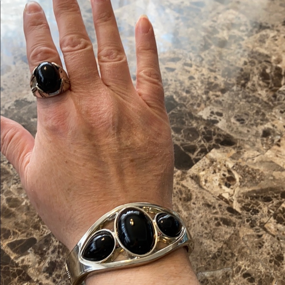 Bracelet and matching ring bundle